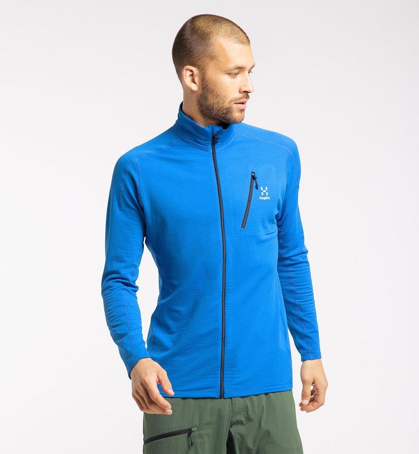 Haglöfs Mens L.I.M Mid Layer Blue New Zealand 27518OYRS